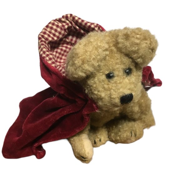 Boyds Bears Plush Little Red Riding Hood Teddy Bear Jointed Stuffed Animal 6in. - Picture 6 of 9